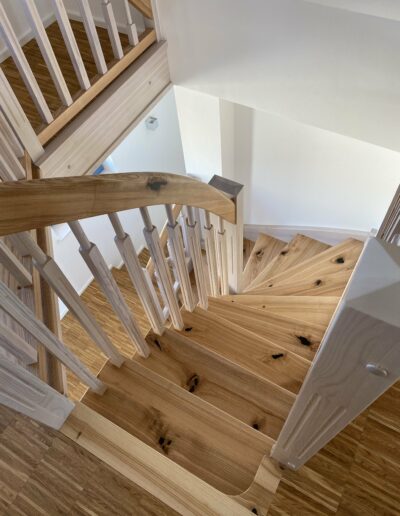 Treppe vom Dachboden