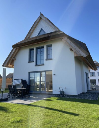 Ferienhaus Piratennest Rügen Gartenseite