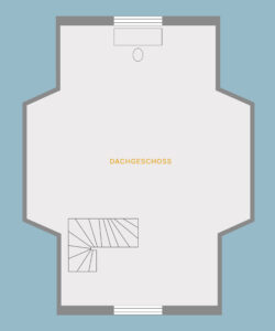 Grundriss vom Dachgeschoss